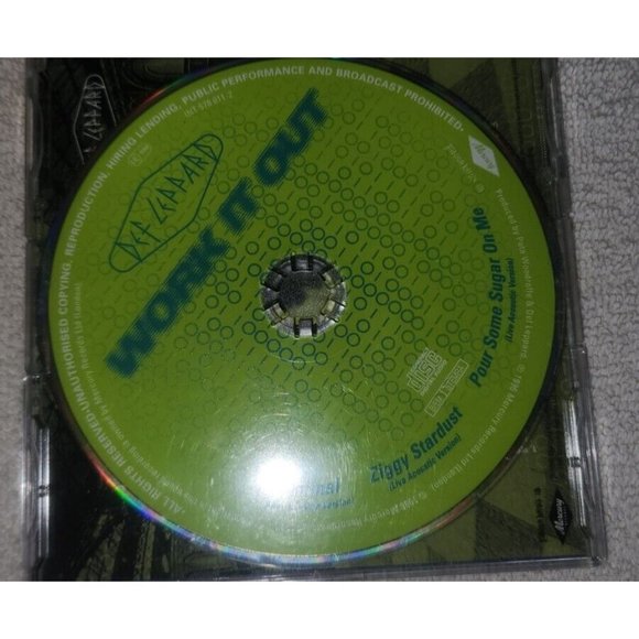 DEF LEPPARD cd WORK IT OUT  w/3 live acoustic tracks - Picture 4 of 9